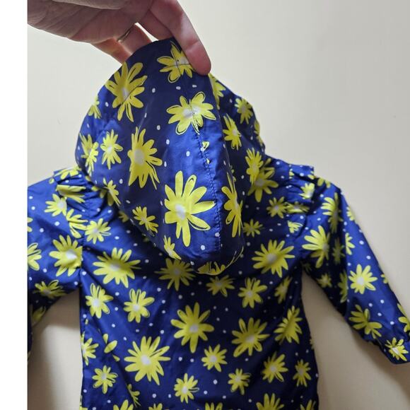 Wonder Nation Floral Jacket w/ Soft Warm Lining Size 18 Months Infant - Picture 6 of 14